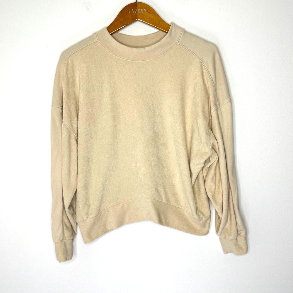 Varley Lyle Mini Terry Crewneck Sweatshirt